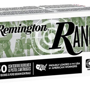 Remington Ammunition R27778 Range 9mmLuger 115gr Full Metal Jacket 50 Per Box/20 Case
