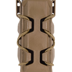 High Speed Gear 16PT01CB TACO V2 Mag Pouch Single, Coyote Brown Polymer, Belt Clip/MOLLE U-Mount, Compatible w/ Pistol Mags
