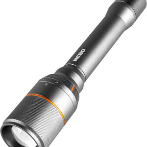 NEBO NEBFLT0018 Davinci 1000 Flashlight Gray 100/400/1,000 Lumens White LED