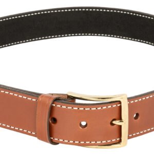 DeSantis Gunhide B12TL34Z0 Plain Lined Tan Leather Belt Size 34" 1.50" Wide Buckle Closure