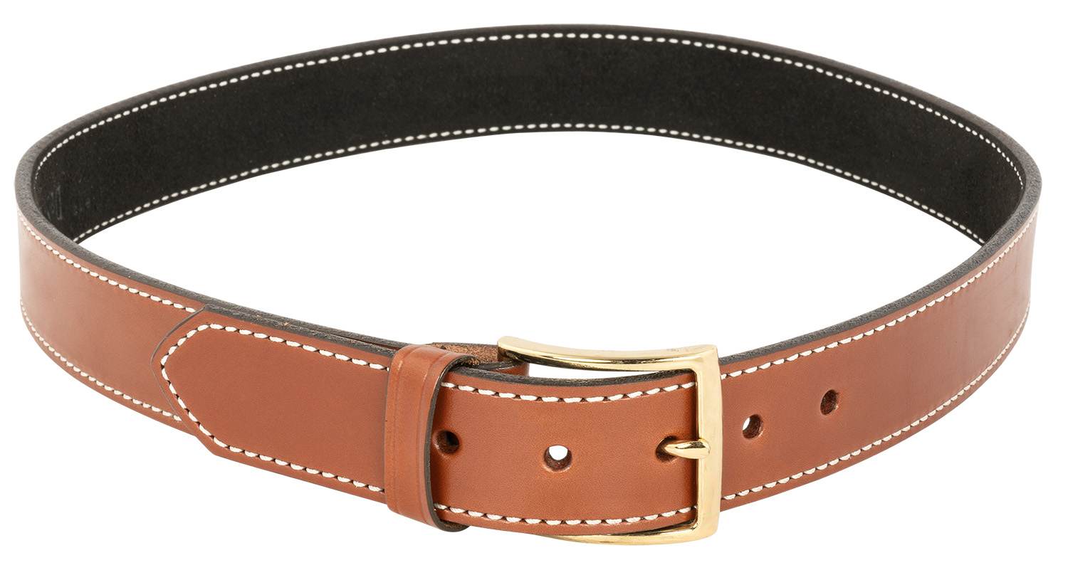 DeSantis Gunhide B12TL40Z0 Plain Lined Tan Leather, Belt Size 40", 1.50" Wide, Buckle Closure