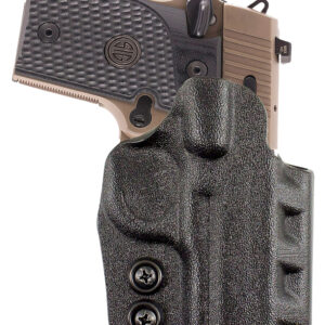 DeSantis Gunhide D94KA1RZ0 Cazzuto OWB Black Kydex Paddle Fits S&W M&P 9 Shield EZ Right Hand