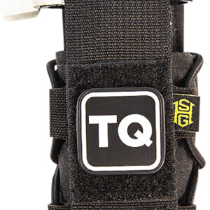 High Speed Gear 11TQ00BK TACO Tourniquet Pouch, Black Nylon with Velcro Closure, Fits MOLLE, Compatible with Most Windlass-Style Tourniquets, Includes TQ Patch