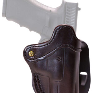 1791 Gunleather ORPDH2.3SBRR Optic Ready Paddle Holster OWB Size 2.3 Signature Brown Leather Right Hand