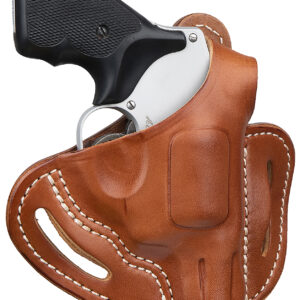 1791 Gunleather RVHX1CBRR RVHX-1  OWB Size 01 Classic Brown Leather Belt Slide, J-Frame, Right Hand