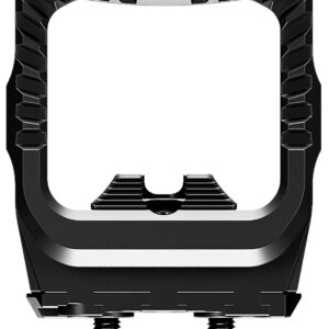 Radian Weapons H0016 Guardian+Six  Black Compatible w/Glock MOS, Trijicon RCR Footprint