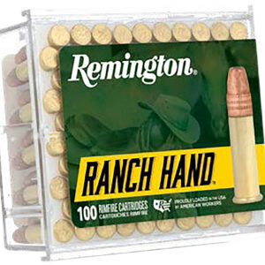 Remington Ammunition R21263 Ranch Hand 22LR 40gr Plated Lead Round Nose 100 Per Box/50 Case