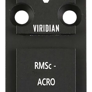 Viridian 9820031 RFX 44 Shield RMSc Mounting Adapter Black Anodized