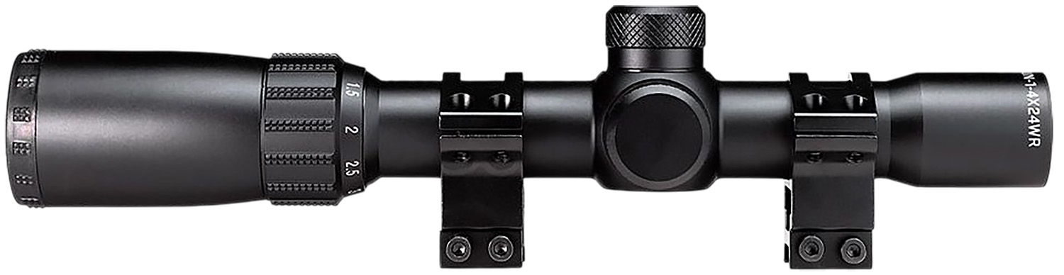 Sig Sauer Airguns AIRT4 Air T4 Black 1-4x 24mm 1" Tube Mil-Dot Reticle