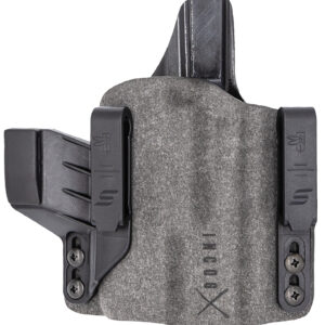 Safariland INCOG0895A0CX261 IncogX  IWB Black/Gray Boltaron Belt Clip Fits Glock 43X/48 Right Hand