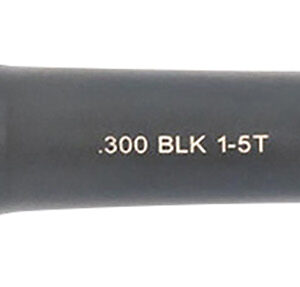 Faxon Firearms   Match 300 BLK 6" Nitride 416-R Stainless QPQ Nitride Barrel