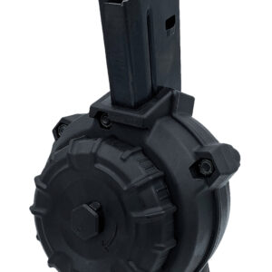 ProMag DRMA108 50rd Drum 6.8 SPC Fits AR-15 Black DuPont Zytel Polymer