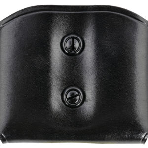 Galco DMC22B DMC Mag Carrier Double Black Leather Belt Loop Belts 1.50-1.75" Wide Compatible w/ Glock 35 Ambidextrous Hand