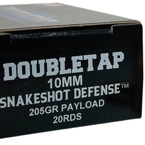 DoubleTap Ammunition 10MMSS20 Snake Shot  10mm 20 Per Box/50 Case