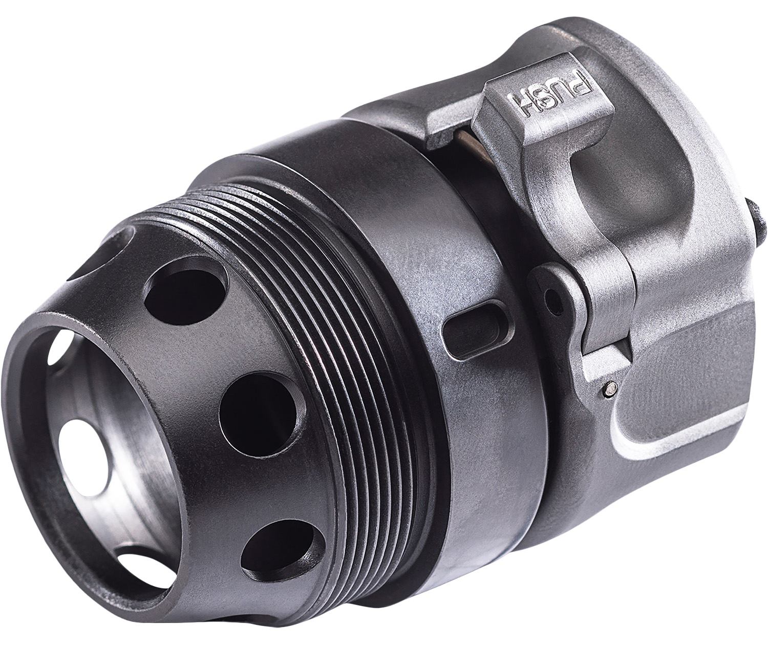 SureFire HUBFA556BK 5.56mm 1 3/8"x24 Heat Treated 17-4 Stainless Steel Nitride Black