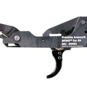 Franklin Armory 0350002BLK Binary 9mm Black Curved Trigger Fits AK Platform
