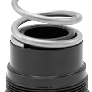 Huxwrx 1836 3-Lug Adapter 9mm Fits 1/2"x28 Steel Black Nitride