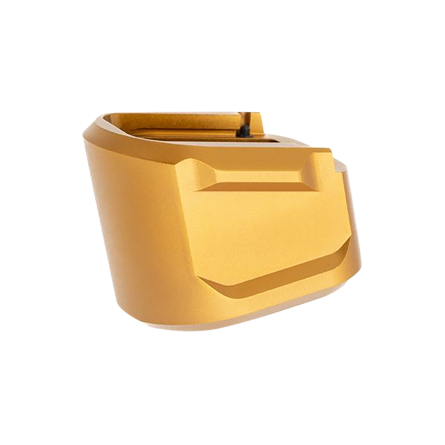 Tyrant CNC TDECHEMAGEX17GOLD Magazine Extension 9mm Fits Springfield Echelon 5rd Gold Aluminum