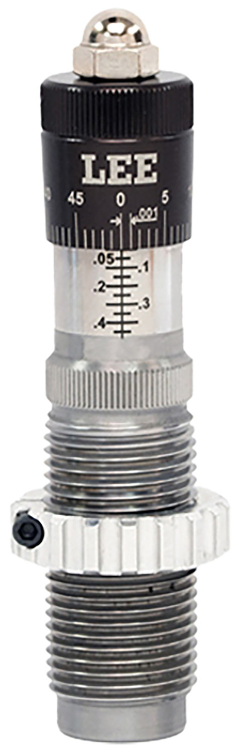 Lee Precision 92234 Micrometer Bullet Seating Die Black/Clear 22-250 Rem Rifle Firearm