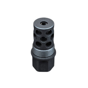 SilencerCo AC5232 TOMD Muzzle Brake Black Matte 1/2"x28 Threads 30 Cal