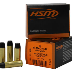 HSM 44M19N 44MAG 400GR HCLFN 20/20