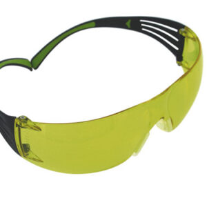 Peltor SF4003PK6 Sport SecureFit 400 Adult Clear/Amber/Gray Lens Anti-Scratch Polycarbonate Black Frame 3 Pack