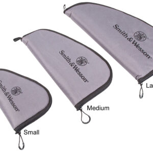 M&P Accessories 110018 Defender Handgun Case Small Black/Gray Holds Handgun Nylon