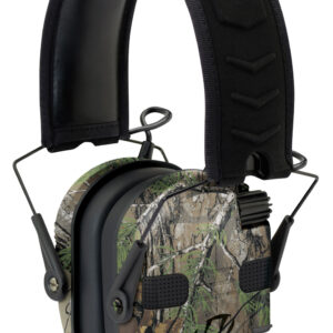 Walker's GWPRSEQMCMO Razor Slim Electronic Muff 23 dB Over the Head Realtree Xtra/Black Polymer