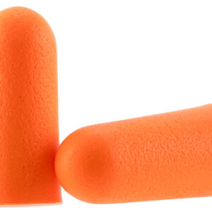 Walker's GWPFP50PK Foam Ear Plugs  Disposable Foam 32 dB Orange 50 Pair
