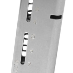 Wilson Combat 500CHD ETM 8rd Detachable w/ Lo-Profile Steel Floor Plate 45 ACP+P Fits Wilson Combat 1911 Elite Tactical Stainless Steel