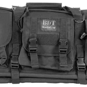 Bulldog BDT6037B BDT Tactical Double Black Nylon 2 Rifles