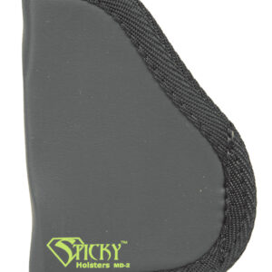 Sticky Holsters MD2 MD-2  Black/Green Latex Free Rubber Fits S&W Shield Ambidextrous