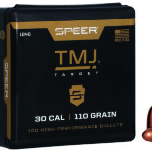 Speer 1846 TMJ  30Cal 110gr Total Metal Jacket Round Nose 100 Per Box/5 Case