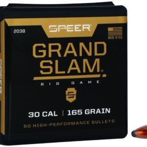 Speer 2038 Grand Slam 30Cal 165gr Soft Point 50 Per Box/5 Case