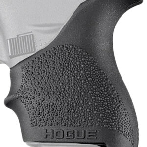 Hogue 18200 HandAll Beavertail Grip Sleeve Textured Black Rubber for Glock 42, 43