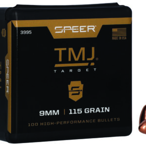 Speer 3995 TMJ 9mm 115gr Total Metal Jacket 100 Per Box/5 Case