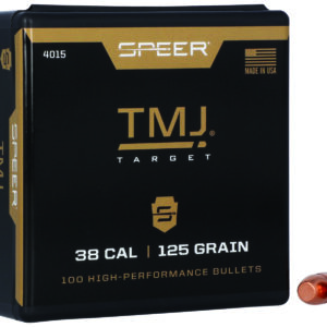 Speer 4015 Handgun  38Cal 125gr Total Metal Jacket 100 Per Box/5 Case