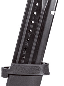 S&W MAGAZINE M&P9 23RD WITH - ADPTER BLACK ALUMINUM