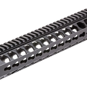 Firefield FF34051 Edge Handguard 12" Keymod Style Made of 6061-T6 Aluminum with Black Matte Finish for AR-15