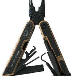 Real Avid AVAR15T AR15  440C SS Part Serrated Blade Black G10 Handle AR Platform