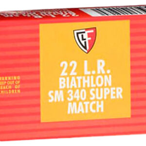 Fiocchi 22SM340 Exacta Super Match 22LR 40gr Round Nose 50 Per Box/100 Case