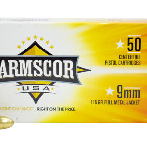 Armscor FAC92N USA 9mmLuger 115gr Full Metal Jacket 50 Per Box/20 Case