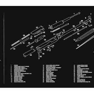 TEKMAT ARMORERS BENCH MAT - 12"X36" SKS RIFLE