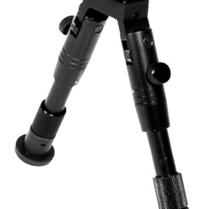 UTG TL-BP28S Shooter's SWAT Bipod Matte Black 6.2-6.7" Aluminum
