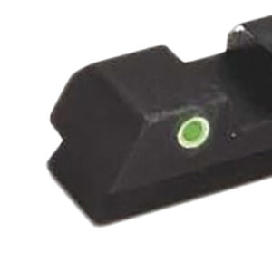 AmeriGlo GL113 Classic Tritium Sight Set for Glock Green Tritium White Outline Front Sight-Green Tritium White Outline Rear Sight