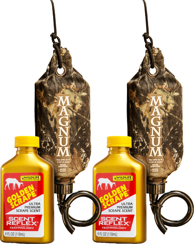 WRC DEER LURE GOLDEN SCRAPE/ - SCRAPE DRIPPER COMBO 2PK