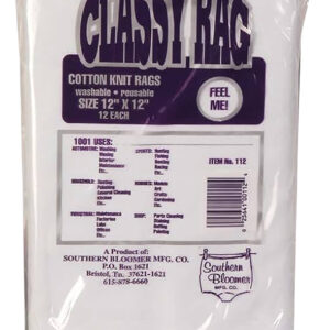 Southern Bloomer 112 Cleaning Patches  Cotton 12" x 12" 12 Per Bag