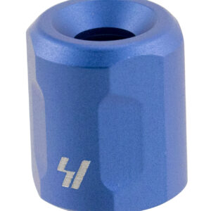 Strike BCTPBLU Barrel Thread Protector  223 Rem/5.56x45mm NATO AR Platform Blue Anodized Aluminum 1/2"-28 tpi