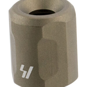 Strike BCTPFDE Barrel Thread Protector  223 Rem/5.56x45mm NATO AR Platform Flat Dark Earth Aluminum 1/2"-28 tpi