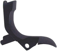 WILSON GRIP SAFETY FOR 1911 - GOV'T BEAVERTAIL MATTE BLUED